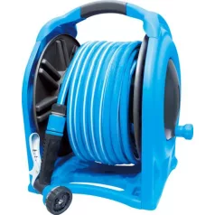   Aquacraft 990076 Tömlőtartó, Tömlő 1/2", 25 m, Pisztoly
