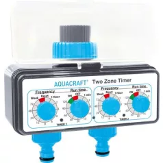   Aquacraft Csapcsatlakozó Timer 290160, 3/4", Twozone, 2 x AA