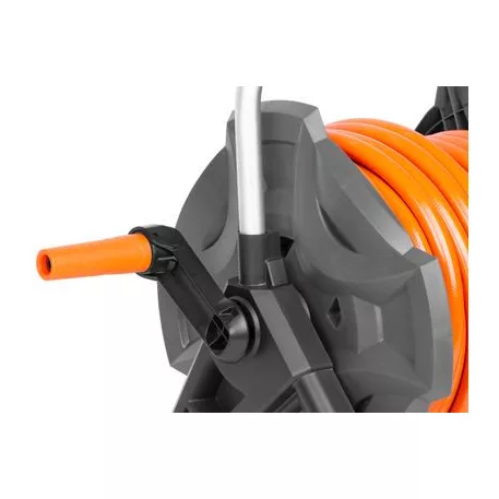 Csörlő Strend Pro, állítható fúvóka + 2x gyorcsatlakozó + vízcsap csatlakozás, 1/2" tömlő, 30 m,