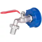 Strend Pro készlet, szelep 1" + műanyag redukció 60 mm + nyílás 3/4", IBC tartály