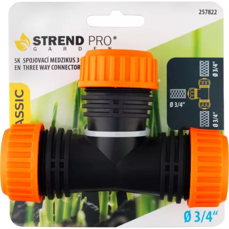 Csatlakozó Strend Pro, három kimenettel, 3/4"