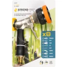 Öntözőpisztoly Strend Pro Garden BJ4037T, 8 funkció, csúszásmentes markolat, 20x12.8x6 cm