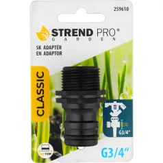 Adapter Strend Pro Garden, G3/4", MAX FLOW