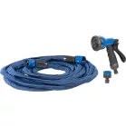 Strend Pro Garden Flexi tömlő, 7,3-15 m, 1/2"-3/4" + pisztoly