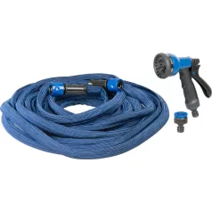   Strend Pro Garden Flexi tömlő, 11-22,5 m, 1/2"-3/4" + pisztoly