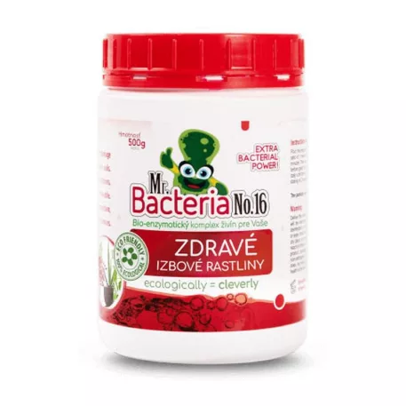 Mr.Bacteria No.16 aktivátor, tápanyagok az egészséges szobanövényekhez, 500 g
