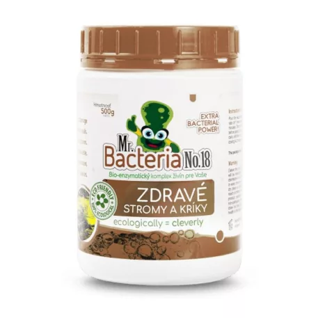 Mr.Bacteria No.18 aktivátor, tápanyagok az egészséges fákhoz és cserjékhez, 500 g