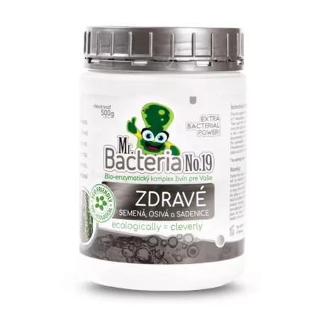 Mr.Bacteria No.19 aktivátor, tápanyagok az egészséges magokhoz, palántákhoz és dugványokhoz, 500 g