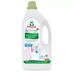 Mosószer Frosch Baby, hipoallergén, babaruhákhoz, 1500 ml