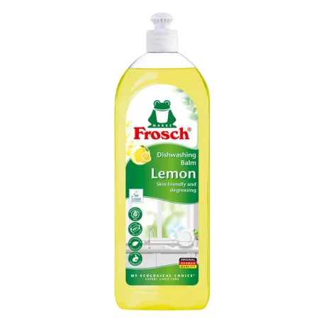 Frosch mosogatószer, balzsam, citrom, 750 ml