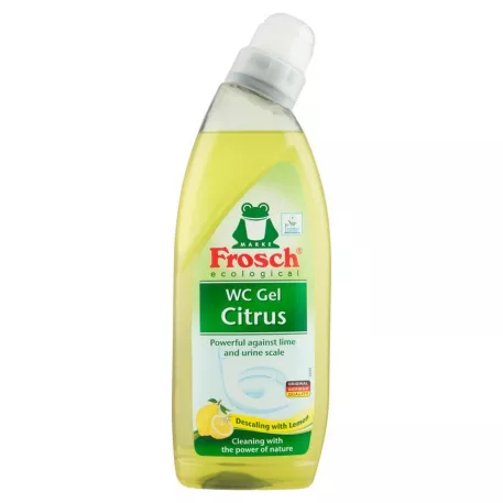 WC gél Frosch, citrus, 750 ml