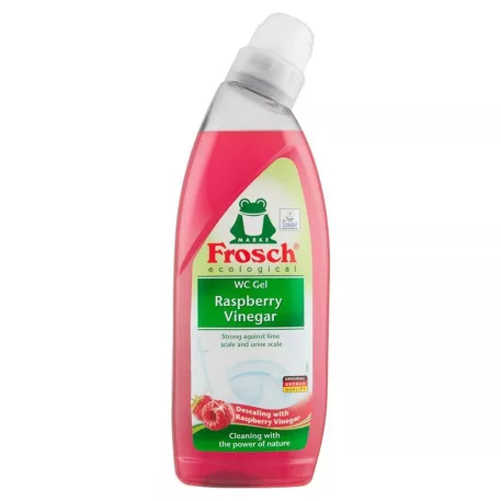 WC gél Frosch, málna, 750 ml