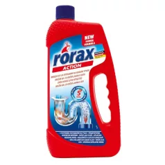 Rorax lefolyótisztító, 2 az 1-ben, 1000 ml