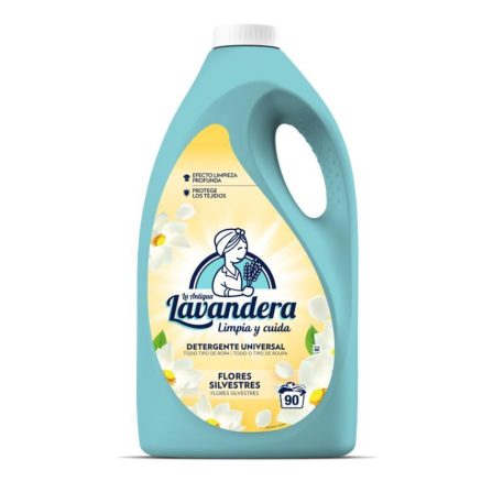 Mosógél Lavandera, vad virágok, 4500 ml/90 mosási adag, mosáshoz
