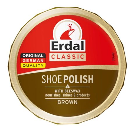 Krém Erdal, cipőhöz, barna, 55 ml