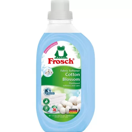 Öblítő Frosch Pamutvirág, Hipoallergén, 900 ml