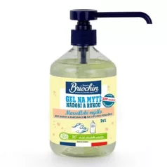   Gél Briochin, mosogatáshoz és kézmosáshoz 2 az 1-ben, marseille-i szappan, 500ml