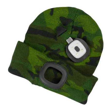 Strend Pro Albacore gyerekruha sapka M, 4x SMD LED, USB töltés