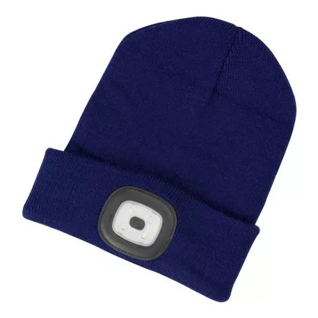 Strend Pro Albacore kék gyereksapka M, 4x SMD LED, USB töltés