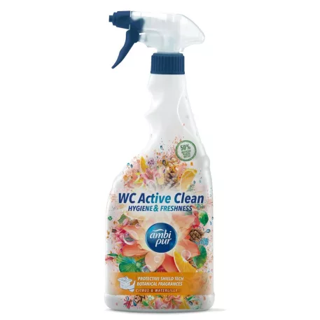 Ambipur WC Active spray citrom és tündérrózsa 750ml