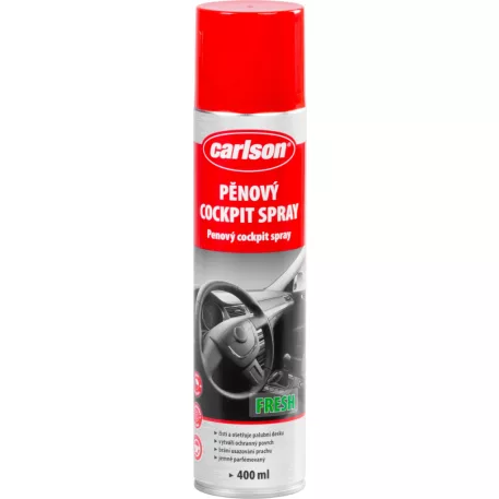 Carlson műszerfal tisztító, aeroszol, friss, autóhoz, 400 ml
