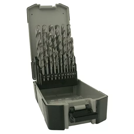 Készlet fúró SP+ Premium 4241 19 részes, 43475 mm, HSS, DIN-338