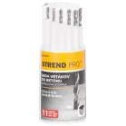 Strend Pro fúrókészlet, beton, 13,3 x 5,4 x 5,4 cm,  11 db