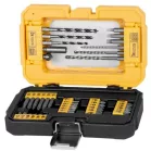 Fúró- és bitkészlet Strend Pro, Cr-V, tokban, 41 db