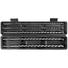   Fúrókészlet Strend Pro, SDS+, 10, 12, 16, 18, 20 x 450 mm,  5 db, beton