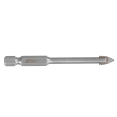 Lyukfúró Sp+ Gsd714, 12 mm, Lapos, Üveg és Burkolat, Hex