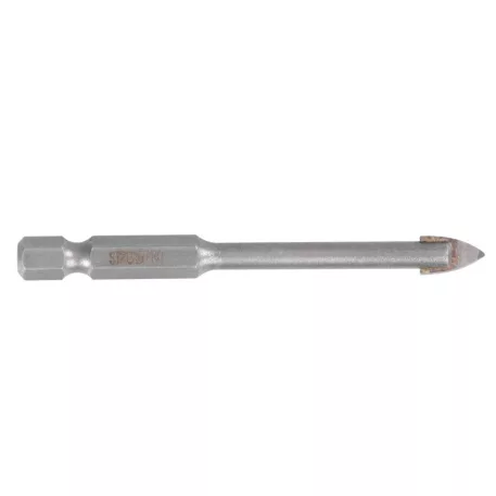 Lyukfúró Sp+ Gsd714, 12 mm, Lapos, Üveg és Burkolat, Hex