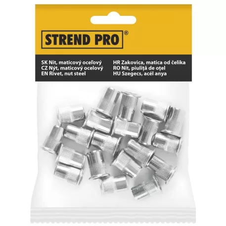 Menetes Szegecs Anya Strend Pro Pack M 6x15, csomagban 50 db