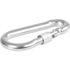 Karabiner Strend Pro, anyával, 10 mm, csom. 10 db