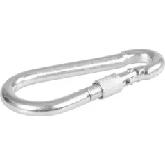 Karabiner Strend Pro, anyával, 12 mm, csom. 10 db