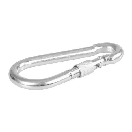 Karabiner Strend Pro, anyával, 12 mm, csom. 10 db