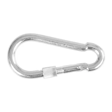 Karabiner Strend Pro, anyával, 12 mm, csom. 10 db