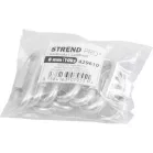 Karabiner Strend Pro, anyával, 8 mm, csom. 10 db