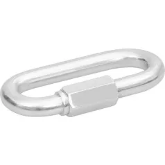 Karabiner Strend Pro, anyával, 12 mm, csom. 10 db