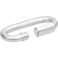 Karabiner Strend Pro, anyával, 12 mm, csom. 10 db