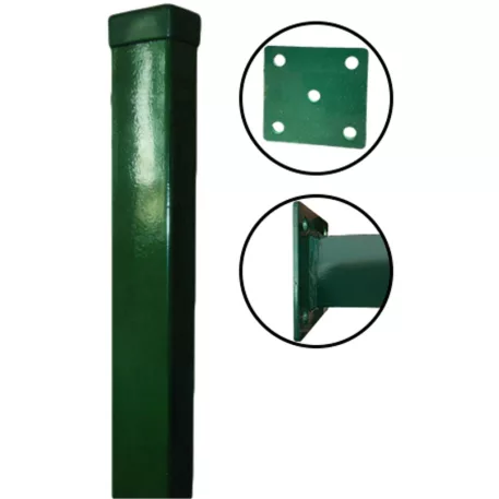 "STANDART COLOR" oszlop 60x40mm/1.20m + hegesztett talp