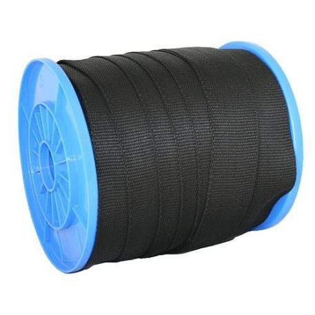 Rögzítő Heveder Sp+ Wr50, 25 mm, Fekete, 70 m, Pp, 190 kg