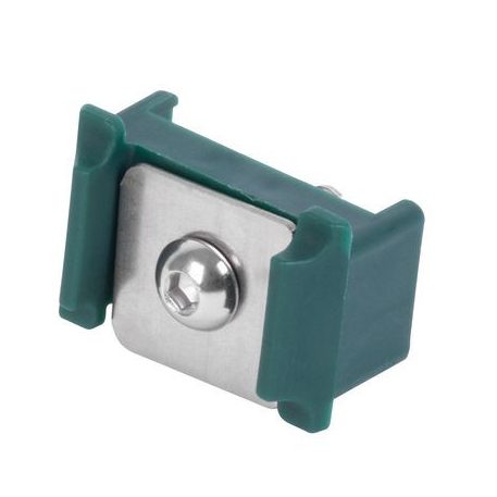 Fogó Strend Pro EUROSTANDARD, 60x40 mm, antracit, kerítéspanelre, 10 db
