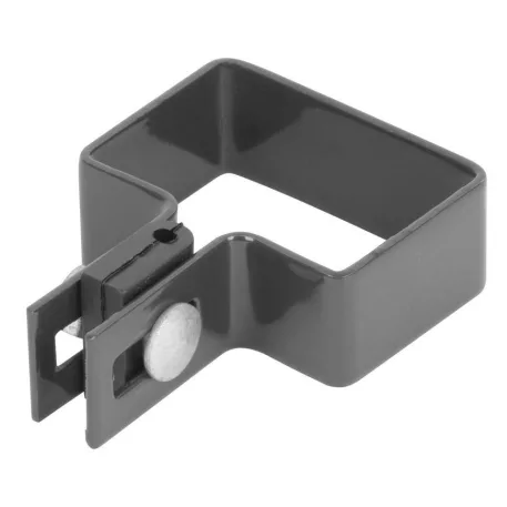 Strend Pro EUROSTANDARD sarok rögzítő, 60x40 mm,  Zn+PVC, RAL7016