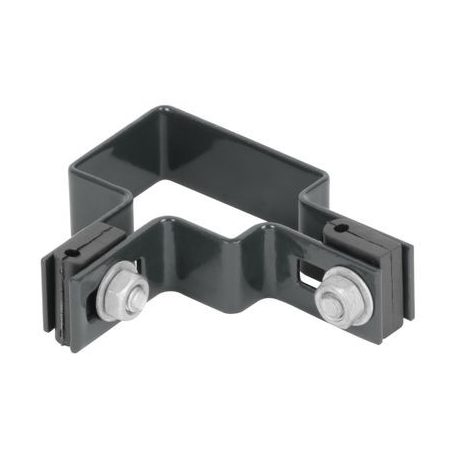 Strend Pro EUROSTANDARD sarok rögzítő, 60x40 mm, Zn+PVC, RAL7016