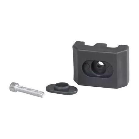 Strend Pro EUROSTANDARD rögzítő kerítés panelekhez, 60x40 mm , antracit, +csavar, M alakú