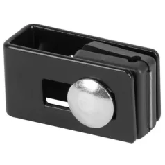   Strend Pro EUROSTANDARD rögzítő, U43 típusú, antracit színű (RAL7016), kerítés panelekhez, 5 db