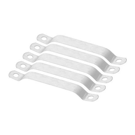Átölelő bilincs Strend Pro METALTEC, 60 mm, horganyzott, kerek oszlophoz, 5 db.