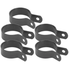   Oszlopbilincs Strend Pro METALTEC, 38 mm, antracit, RAL7016, 5 db