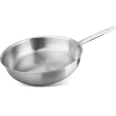   Serpenyő MagicHome Chloe, 28 cm, 4 liter, üvegfedővel, rozsdamentes