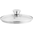 MagicHome Chloe lábas, 16 cm, 1,5 l, üvegfedővel, rozsdamentes acél